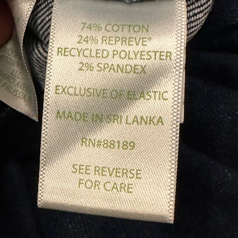 LILLY PULITZER women’s Navy Button-Detail Flare Pants
